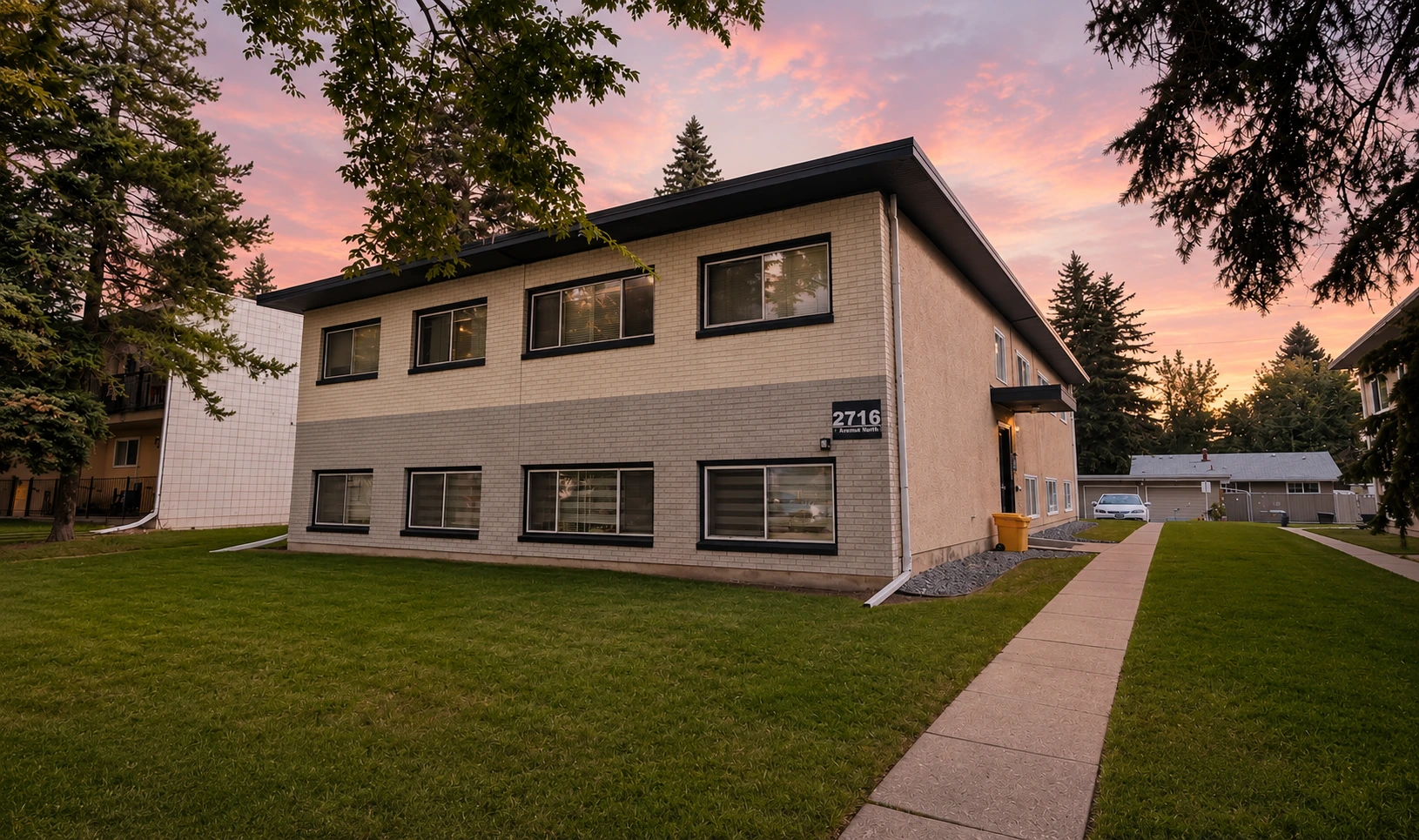 Six-plex development built by BKM